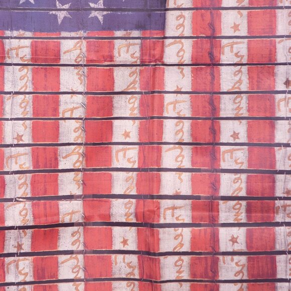 American Flag Hanging Decor Outdoors Banner Eagle Freedom Stars Red White Blue - Picture 4 of 6